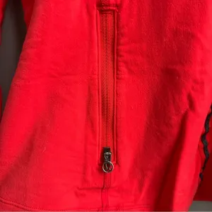 Lululemon Run Toasty Tech Pullover Love Red Size 6 1/4 Zip Running Jacket Shirt thumbnail 11