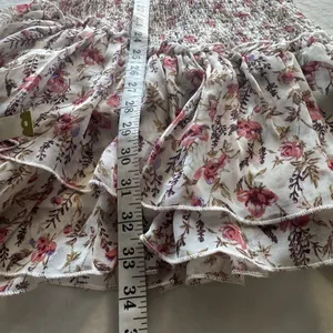 Princess Polly Dress Sz 2 Mini Floral Ruffle Tiered Sheer Whimsical Coquette thumbnail 13