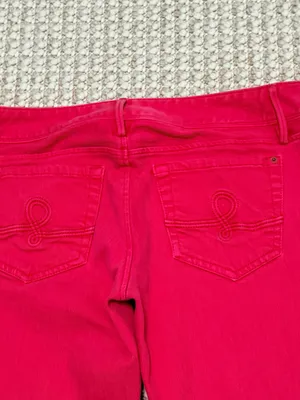 Lilly Pulitzer Worth Pink Straight Jeans size 12 thumbnail 11