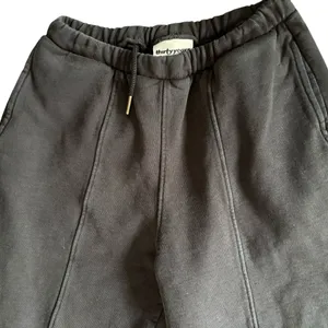 Thirty Years Range Straight Leg Pant XS Black Drawstring Waist Pockets Cotton thumbnail 3