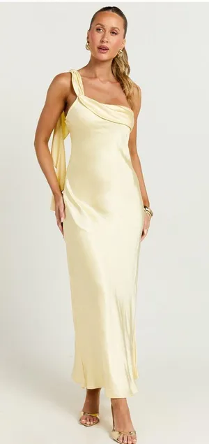Showpo Satin Maxi Dress thumbnail 1
