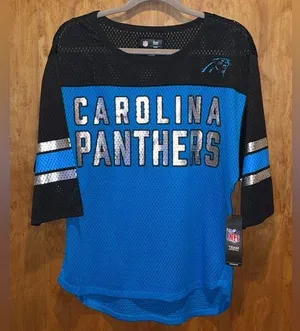 NFL Carolina Panthers Jersey Shirt thumbnail 1