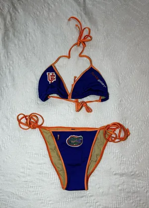 VINTAGE University of Florida Gators Bikini Team Sports Bikinis thumbnail 1