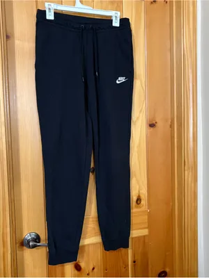 NIKE Women's Dri-Fit Pants Joggers Black M thumbnail 3