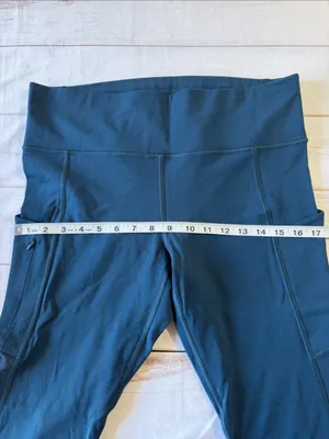 Athleta Blue Stretch Workout begins thumbnail 5