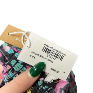 Roller‎ Rabbit Manusa Ainsley Mini Dress Black Floral Print Size Medium thumbnail 10