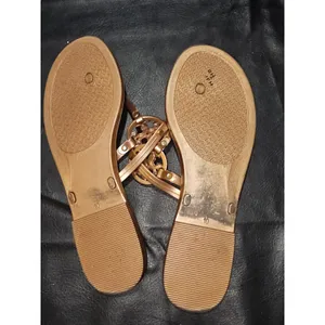 Tory‎ Burch Womens Rose Gold Mini Miller Jelly Thong Sandals 10 thumbnail 4