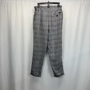 Gitano Plaid Pants 80s Sz 16 Waist 30” To 34” Grunge Academic Paperbag Baggy thumbnail 7