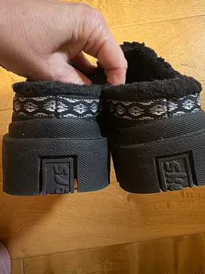 Skechers Women's Shindigs - Comfy Hour slides clogs mules black shoes thumbnail 4