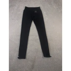 womens the normal brand ankle cinch leggings nwt black‎ small thumbnail 2