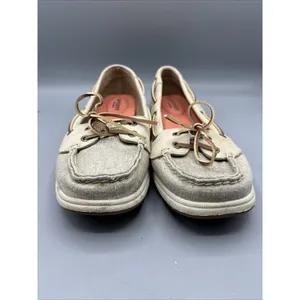 Sperry Top Sider Women's Boat Shoes Loafers Sz 9 Tan Orange Casual‎ thumbnail 3