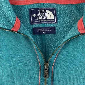The North‎ Face Full Zip Jacket Women's XS Hooded Sweater Sweatshirt Teal Ladies thumbnail 4
