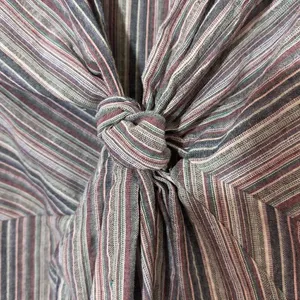 VICI Women's Multicolor Striped Knotted Twist Front Dress thumbnail 12