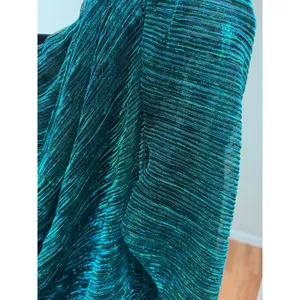 NEW Betsy & Adam Metallic Jade Green Drape Sleeve Sheath Gown Size 14 thumbnail 7
