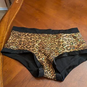 Artista Active Brown Hot Pants, Pole Shorts, Size XL thumbnail 8