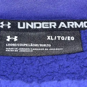 Women's UA Sherpa‎ Fleece Mock Neck Jacket Pullover Blue / Black Size XL NWT thumbnail 7