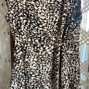 Free People French Quarter Leopard Wrap Mini Dress thumbnail 10