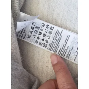 All Saints Light Gray Hoodie Size S Loungewear Streetwear Chic Comfy Cotton thumbnail 3