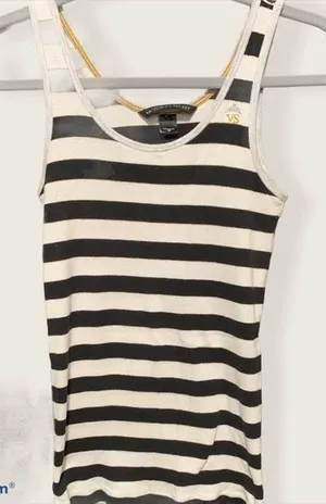 Victoria’s Secret black and white tank top thumbnail 1