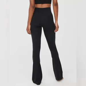 Aerie Offline Real Me Xtra Bootcut Legging in Black Size Small Short thumbnail 3