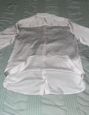 A New Day NWT White Button-Up Long Sleeve Shirt thumbnail 9