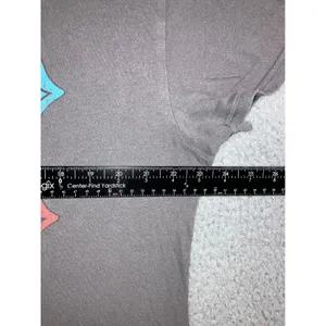 The Rolling Stones‎ Graphic Tee Women L Grey Tongue Logo Oversized Boxy Band Tee thumbnail 5