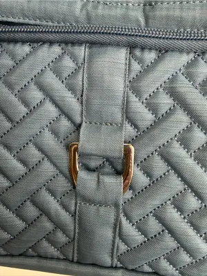 lug Quilted Navy Blue Crossbody Bag thumbnail 4