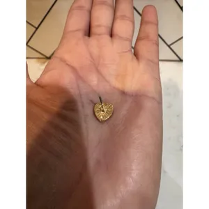 Juicy Couture gold tone bracelet Juicy logo pink heart & bow comes with earrings thumbnail 15