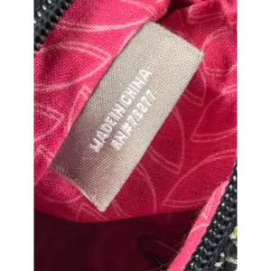 Croft & Barrow Quilted Floral Shoulder‎ Bag Black Pink Green RN73277 Small Purse thumbnail 6