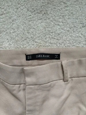 Tan ZARA Pants thumbnail 3