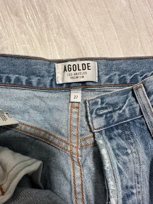 AGOLDE High-Rise Jeans Riley Straight thumbnail 3