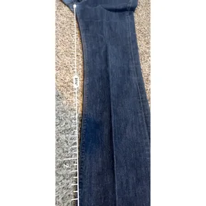 7 For‎ All Mankind High Waist Bootcut Jean Dark Wash Blue Denim USA 31x31.5 thumbnail 8