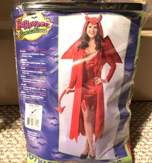 Red Devil Sexy Halloween Costume Small New thumbnail 1