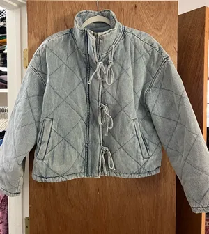 JOA quilted denim jacket  thumbnail 1