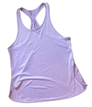 Z BY ZELLA Lavender Purple Athletic Workout Sport Racerback Tank Top - Sz Medium thumbnail 1
