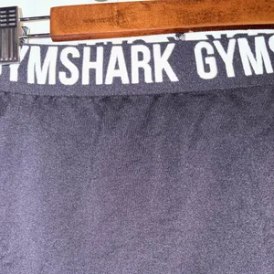 Gymshark Fit Leggings Black Women Size Small Athletic Wear Logo Waist Band thumbnail 5