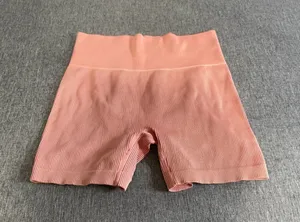 Colsie Women's Biker Shorts Pink Pull thumbnail 1
