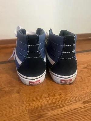 Navy Vans Sk8-Hi Sneakers thumbnail 5