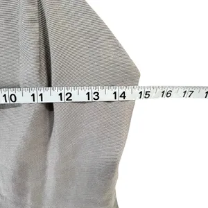 BCBGeneration Mini Dress 2 Light Gray Metallic Studded Pockets Fit Flare HOCO‎ thumbnail 10