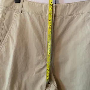 Abercrombie & Fitch Cream Tan Barrel Leg Khaki Pants Workwear Preppy Women's 29 thumbnail 10