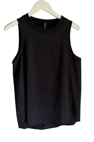Athleta Zephyr Tank Black Featherweight Stretch Travel Top Size Small 530125 thumbnail 1