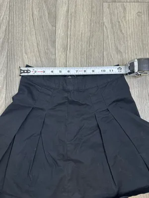 Abound Black Pleated Mini Skirt XXS Flared Classic thumbnail 7