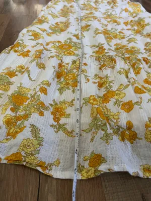 Faithfull the brand Gamora Midi Dress Linden Floral Print SIZE M thumbnail 10
