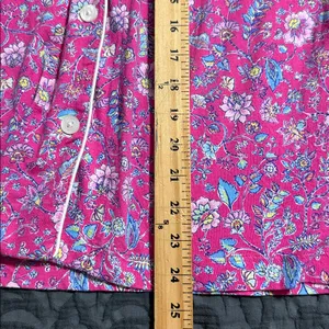 LAUREN RALPH LAUREN medium long sleeve notch collar pajama top black label thumbnail 5