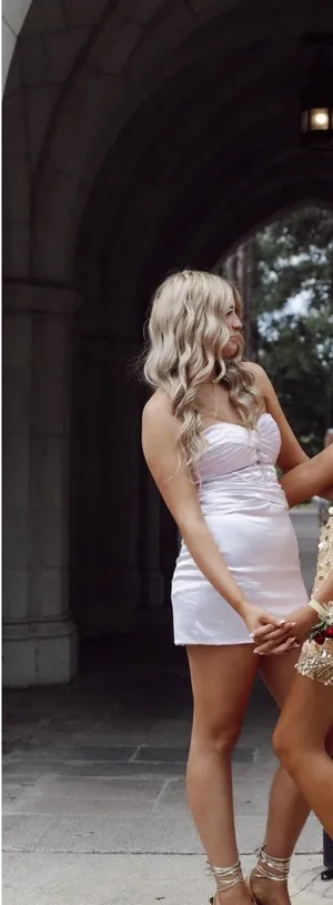 Light purple homecoming dress thumbnail 2