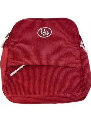 Under Armour Corduroy Backpack Small Detachable Pouch Cardinal Red Women's 10L thumbnail 6