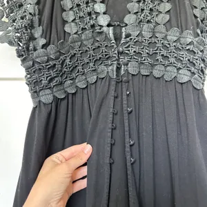 Black Boho Coverup Tunic thumbnail 3