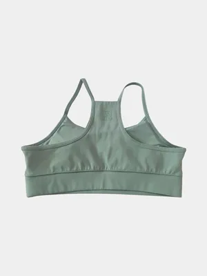 Vans blue/gray MTE Crosspath Strappy Sports Bra-size medium Has padding, excellent condition Bust: armpit to armpit 16-18 inches thumbnail 5