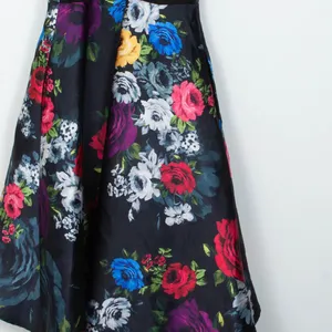 Sequin Hearts Womens Floral Hi Low‎ Sleeveless Cocktail Dress Size 3 Whimsigoth thumbnail 9