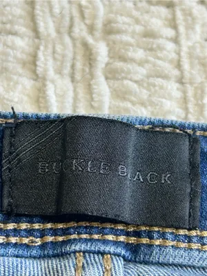 Buckle Light Blue Boot Cut Jeans Size 23 thumbnail 2